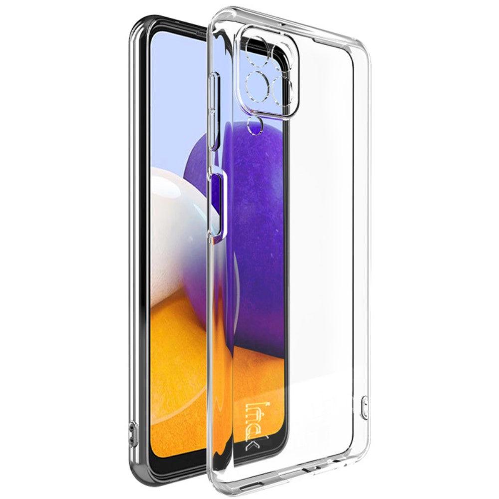 Imak Galaxy A22 4G - Imak Ux5 Silikon Case Transparent