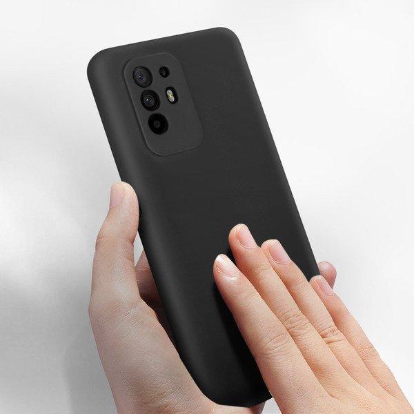 Avizar Soft Touch Hülle Oppo A94 5G Schwarz