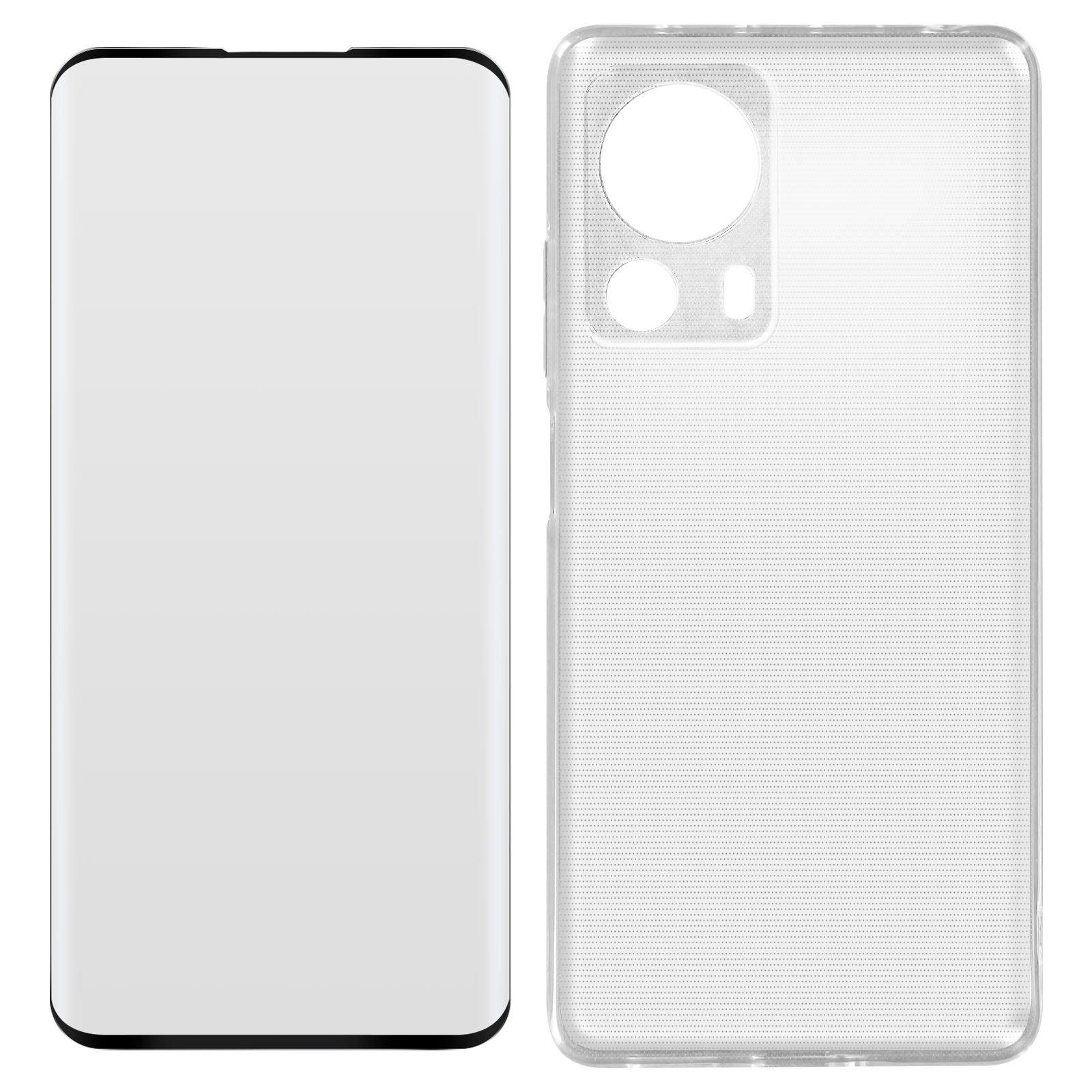 Avizar 360° Schutz-Set Xiaomi 13 Lite Schwarz