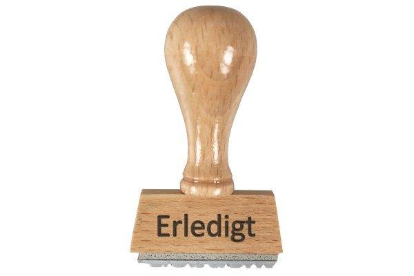 NEUTRAL NEUTRAL Lagerstempel Erledigt GS118756 Gummi