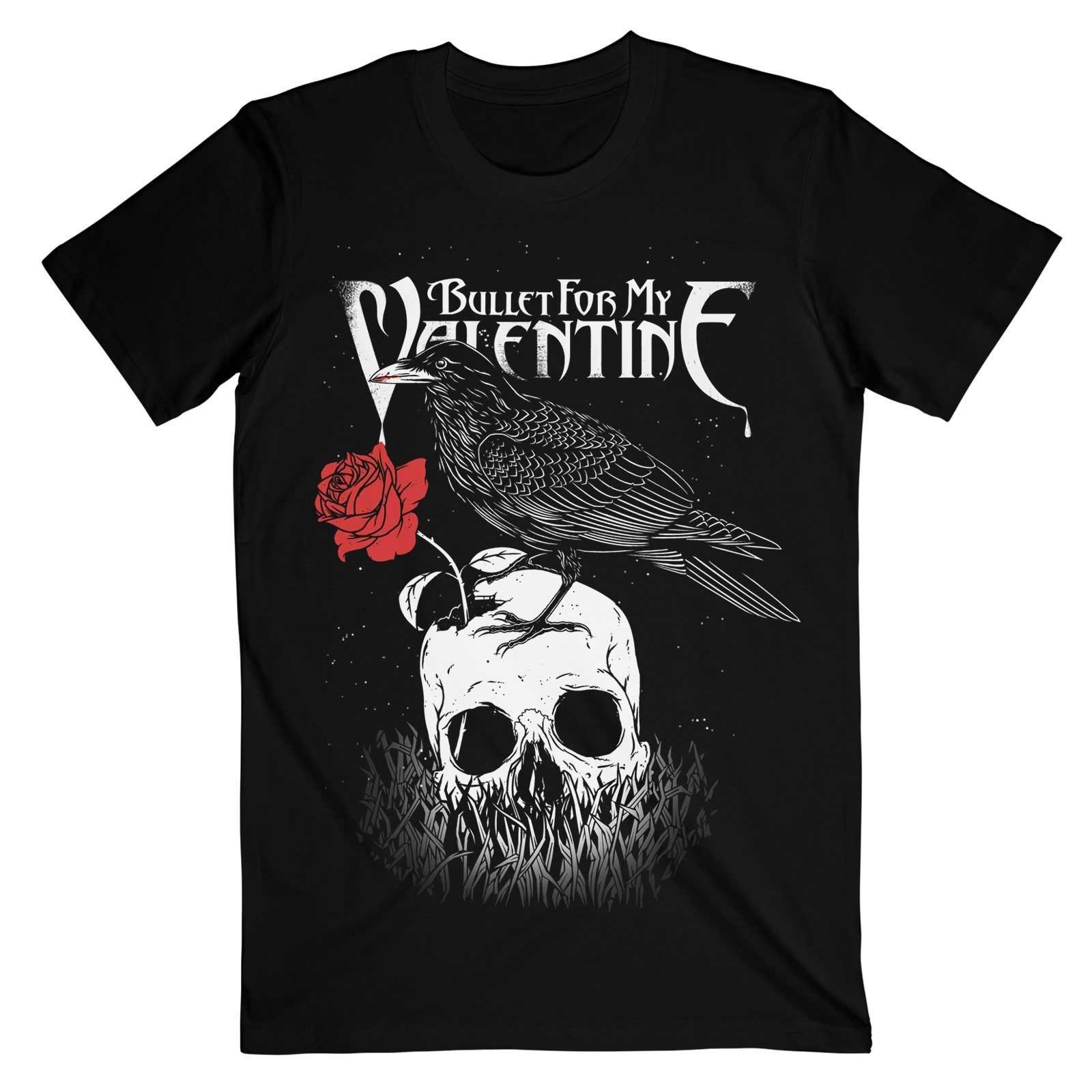 Bullet For My Valentine Bullet For My Valentine Totenkopf und Rabe T-Shirt
