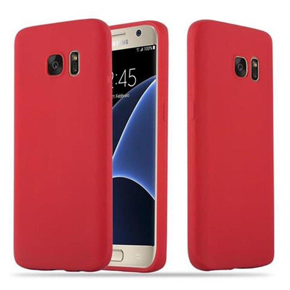 Cadorabo Hülle für Samsung Galaxy S7 TPU Silikon Candy