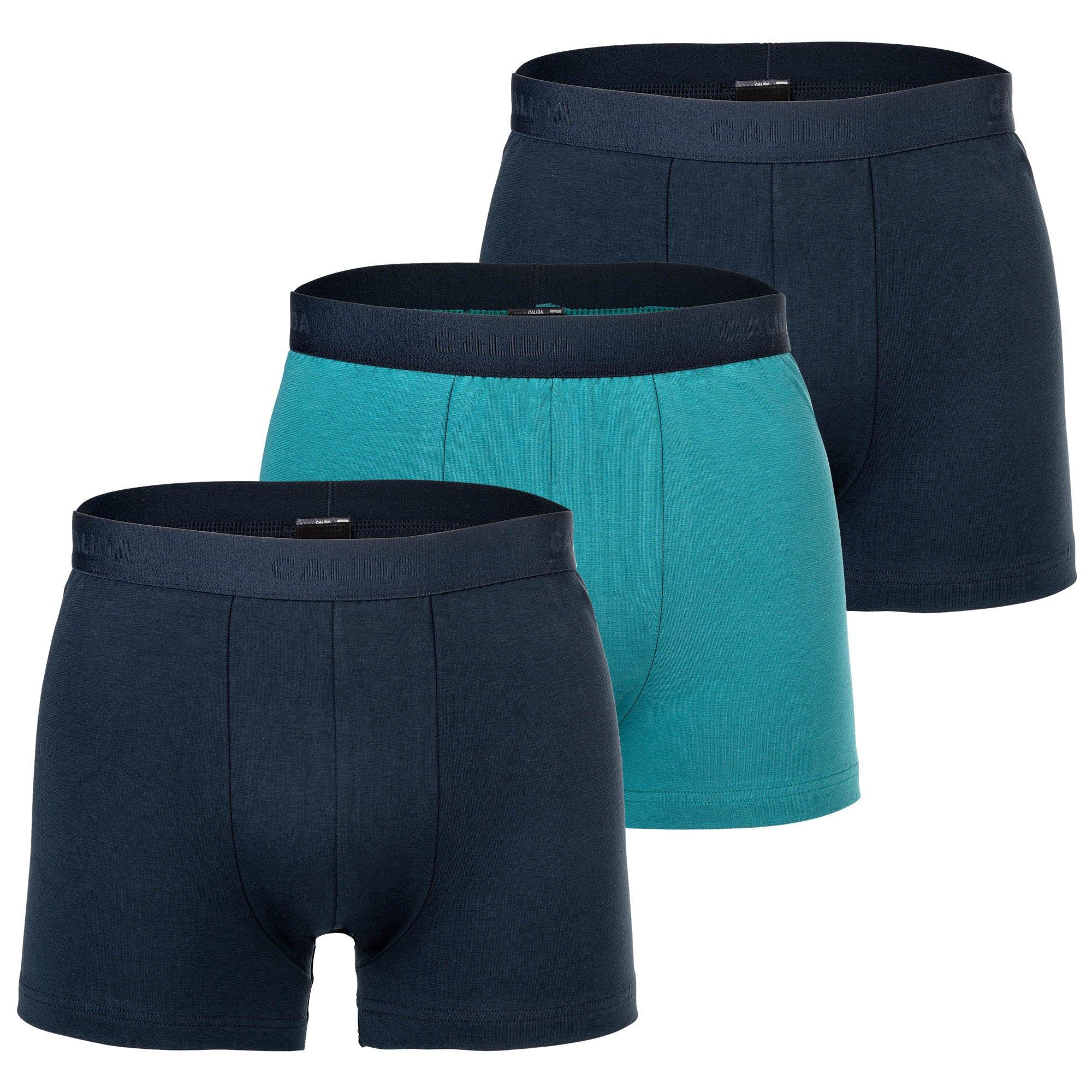 CALIDA Boxershort 3er Pack Figurbetont-New Boxer Natural Benefit 3P