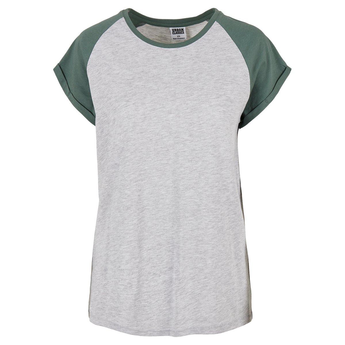 URBAN CLASSICS Contrast Raglan T-Shirt Grosse Grössen