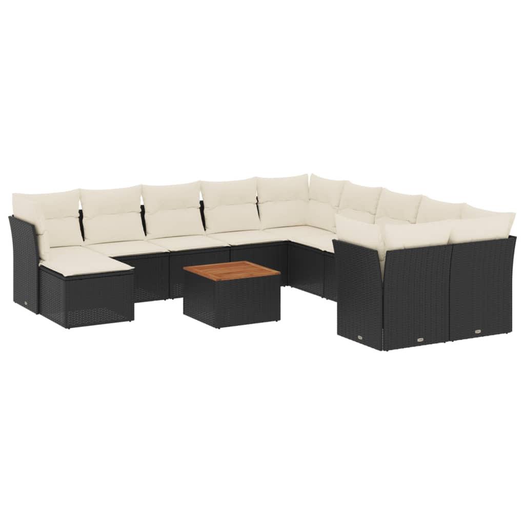 VidaXL Garten sofagarnitur poly-rattan
