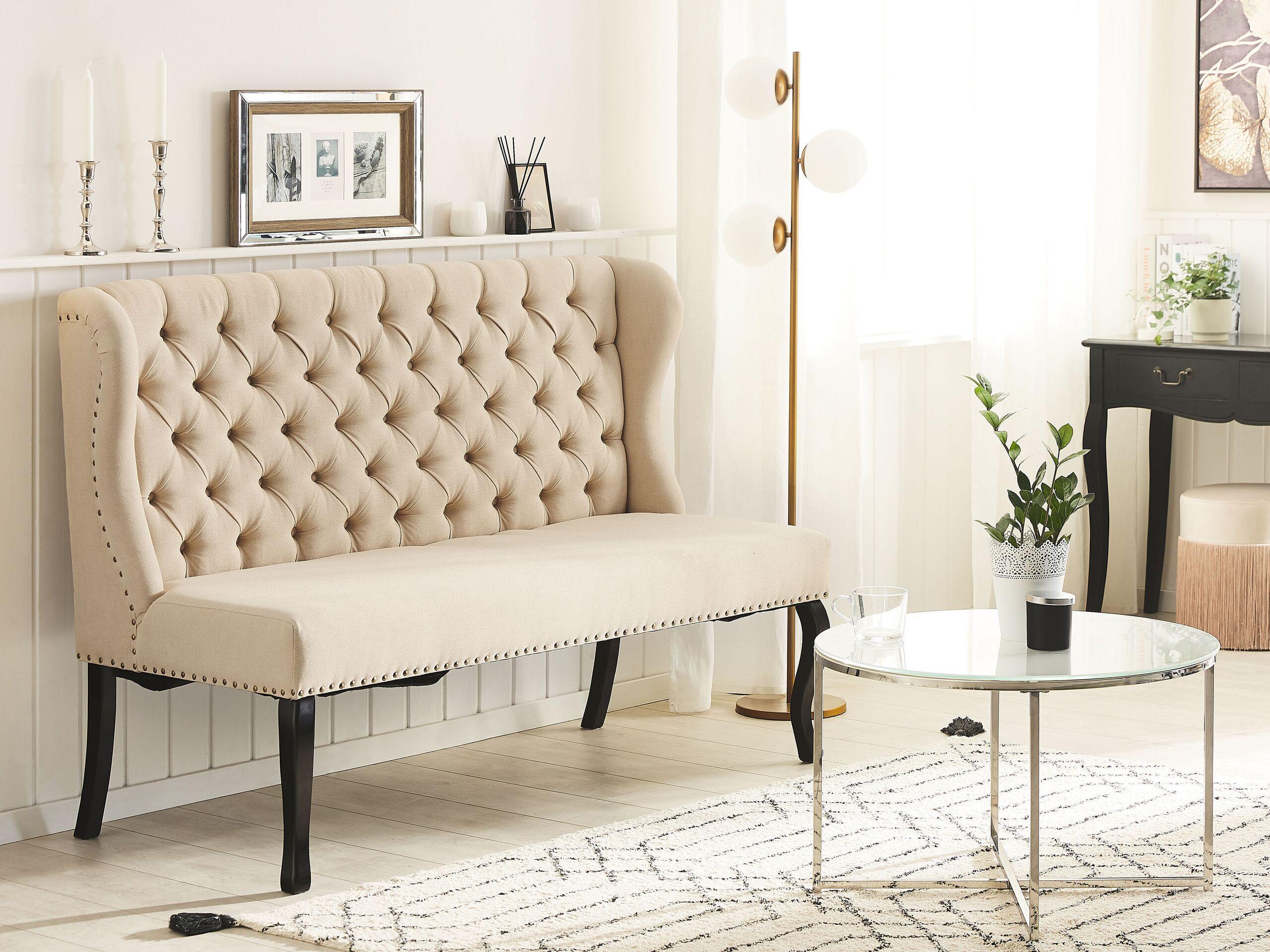 Beliani Küchensofa aus Polyester Retro TORSBY