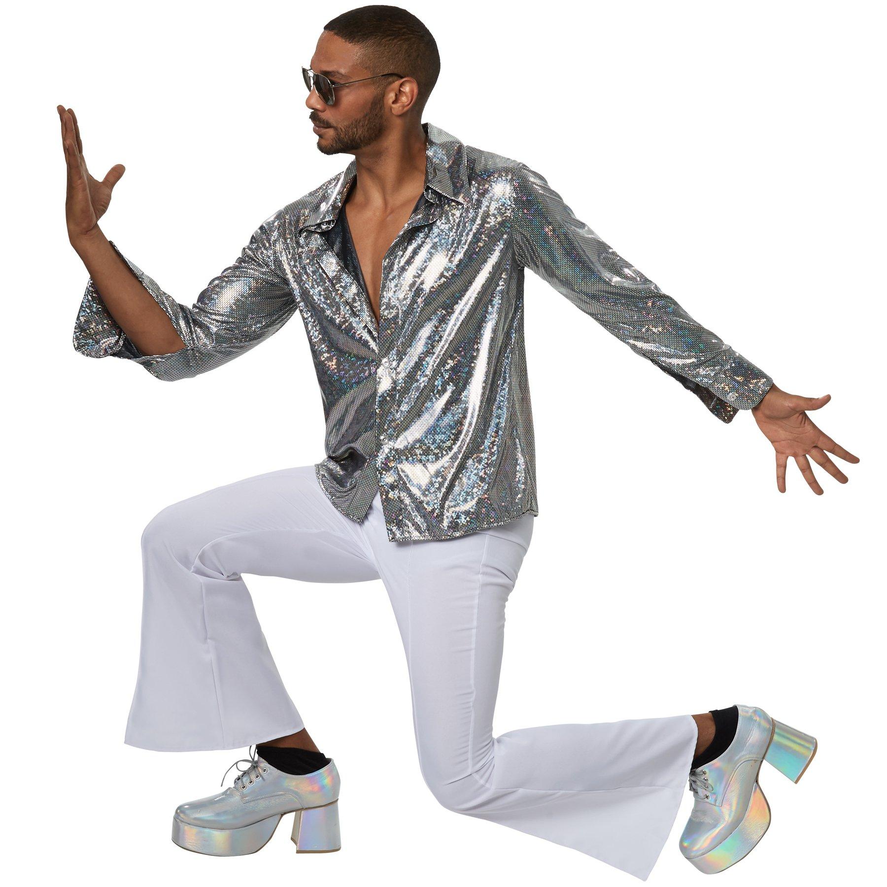 Tectake Herrenkostüm Disco Boy