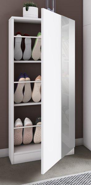 VCM Holz Schuhschrank Schuhkommode Schuhregal Schuhständer Fulisa L Spiegel