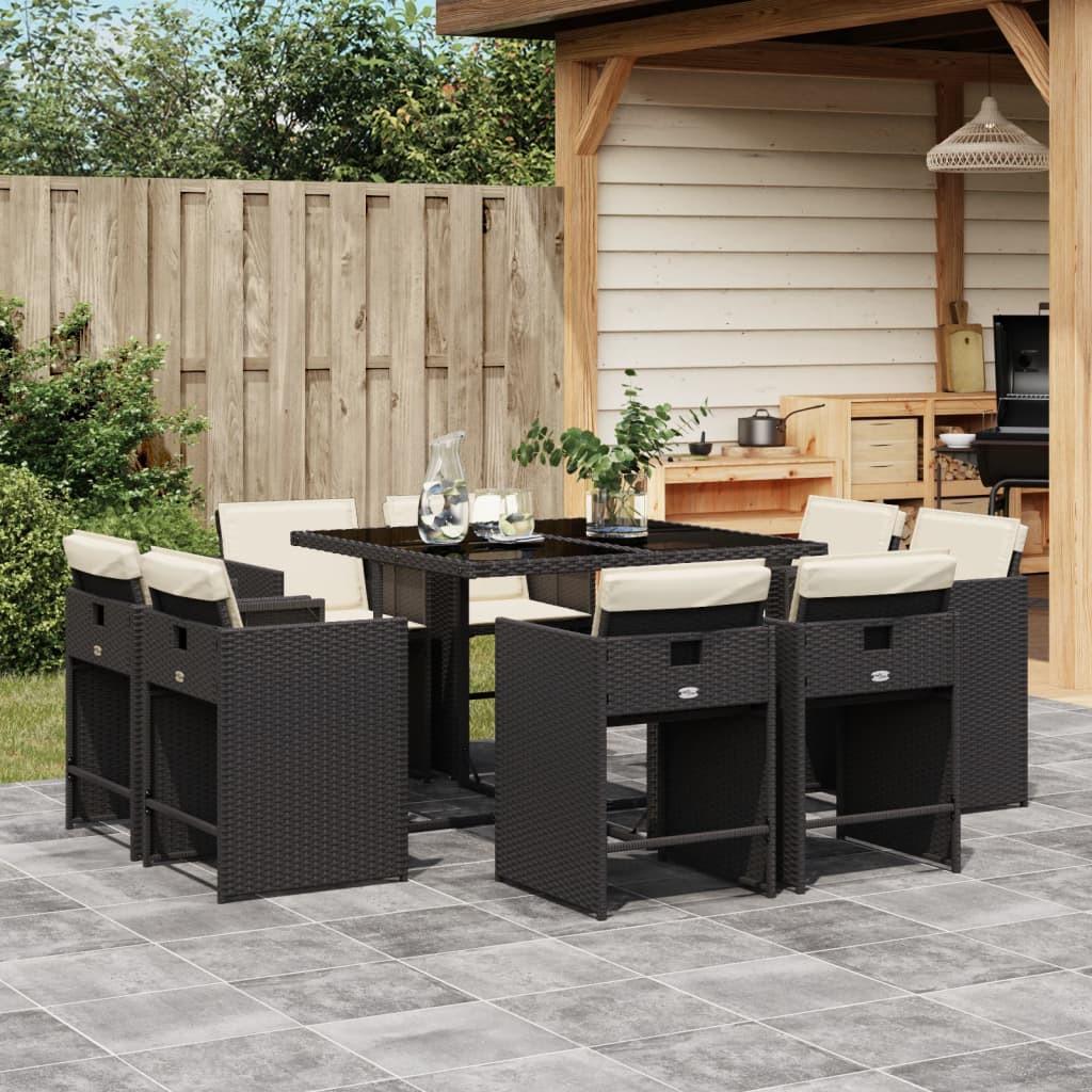 VidaXL Garten essgruppe poly-rattan