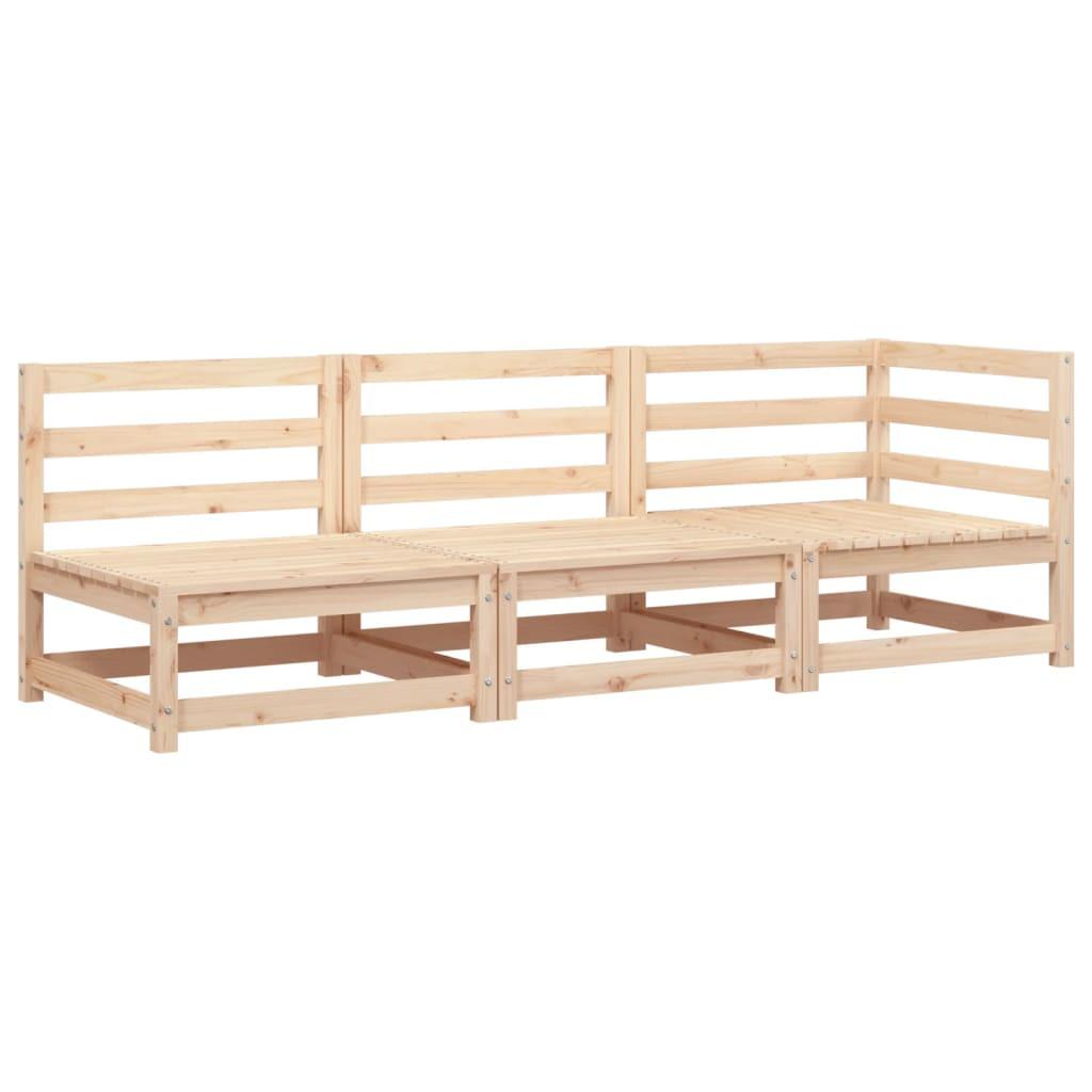 VidaXL Gartensofa kiefernholz