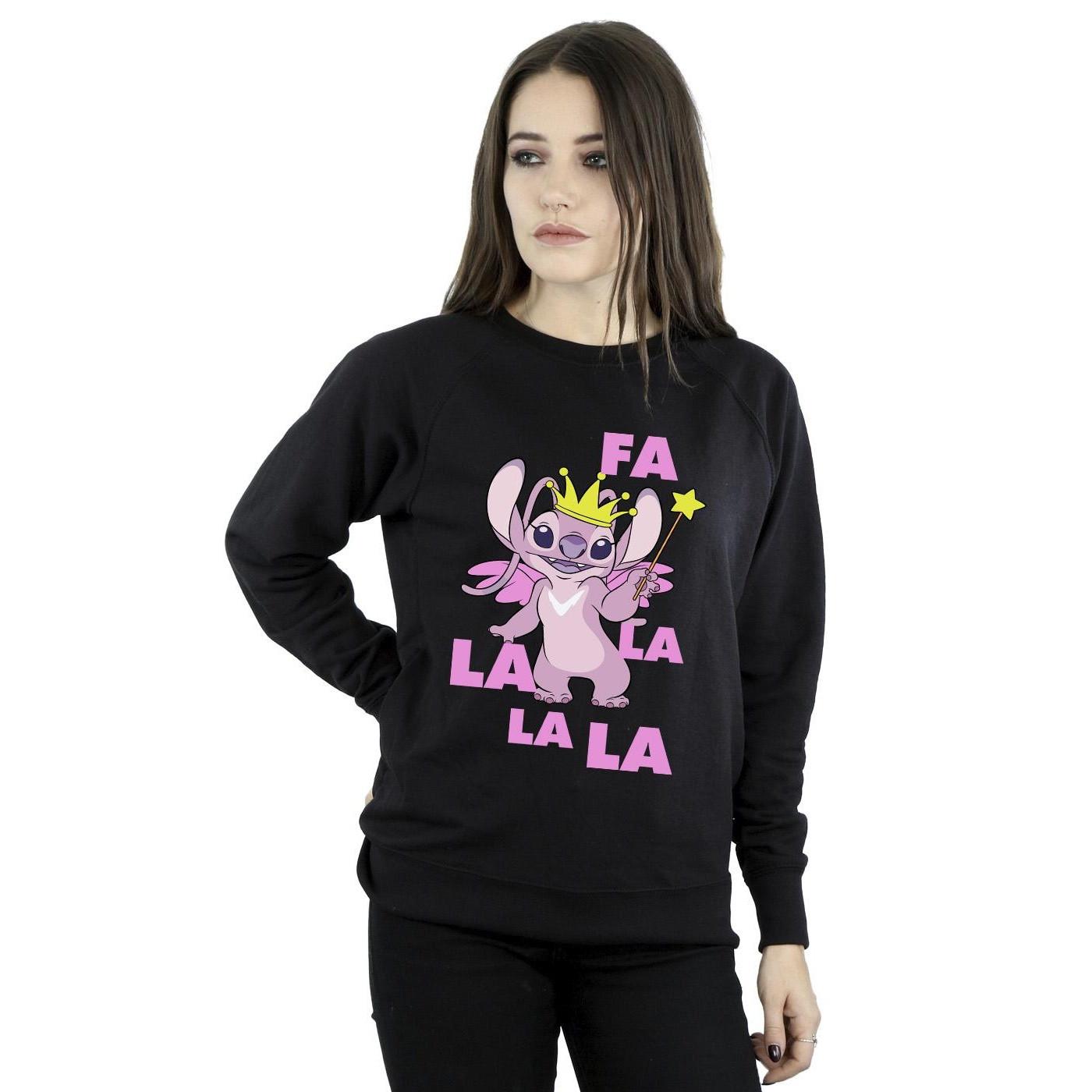 Disney Angel Fa La La Sweatshirt