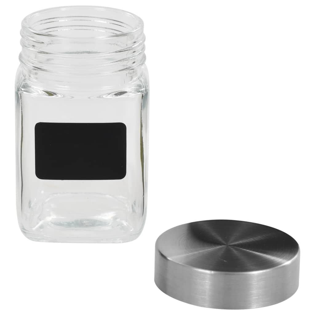 VidaXL Vorratsgläser mit aufkleber 12 stk. glas
