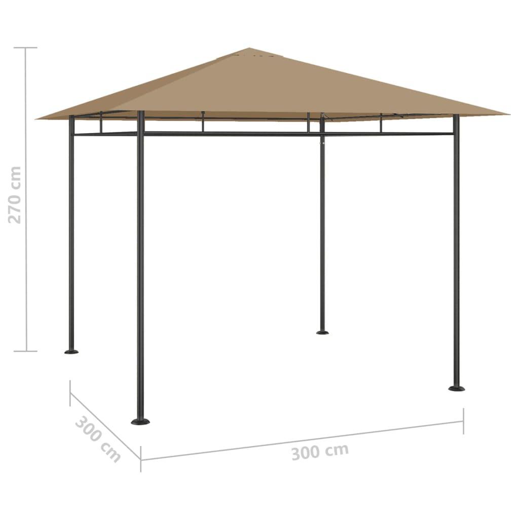 VidaXL Gartenpavillon gewebe