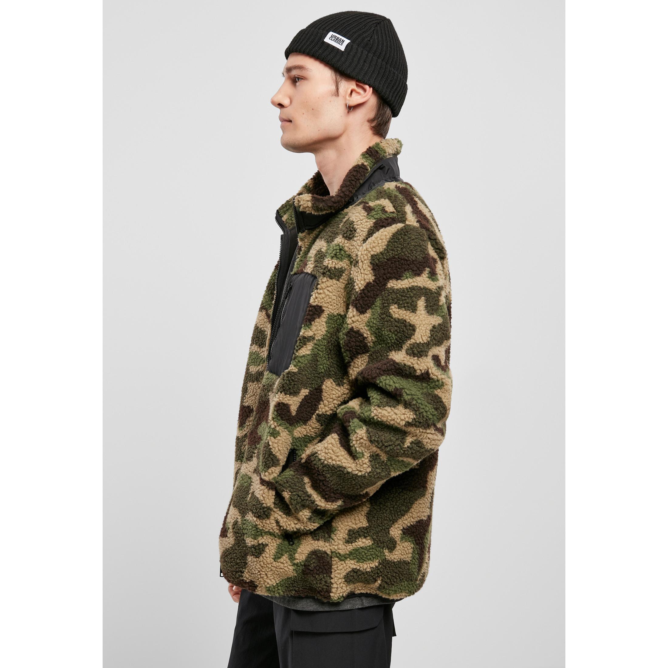 URBAN CLASSICS urban hiking classics sherpa jacke