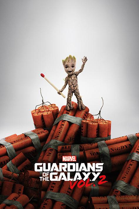 Pyramid Poster - Guardians of the Galaxy - Groot