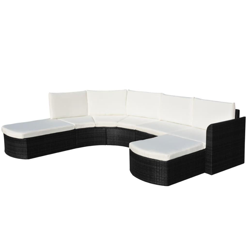 VidaXL Gartenmöbel-set poly-rattan