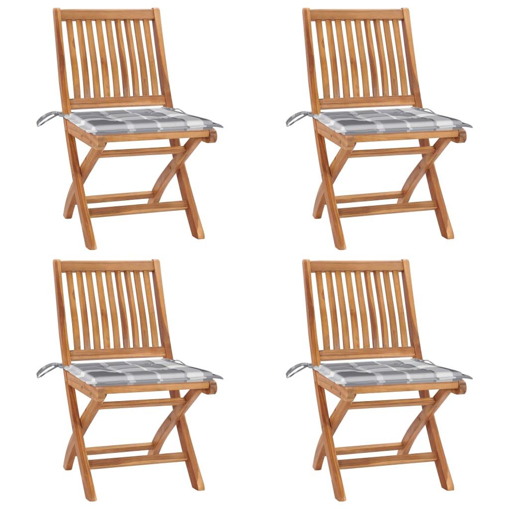 VidaXL Gartenstuhl holz
