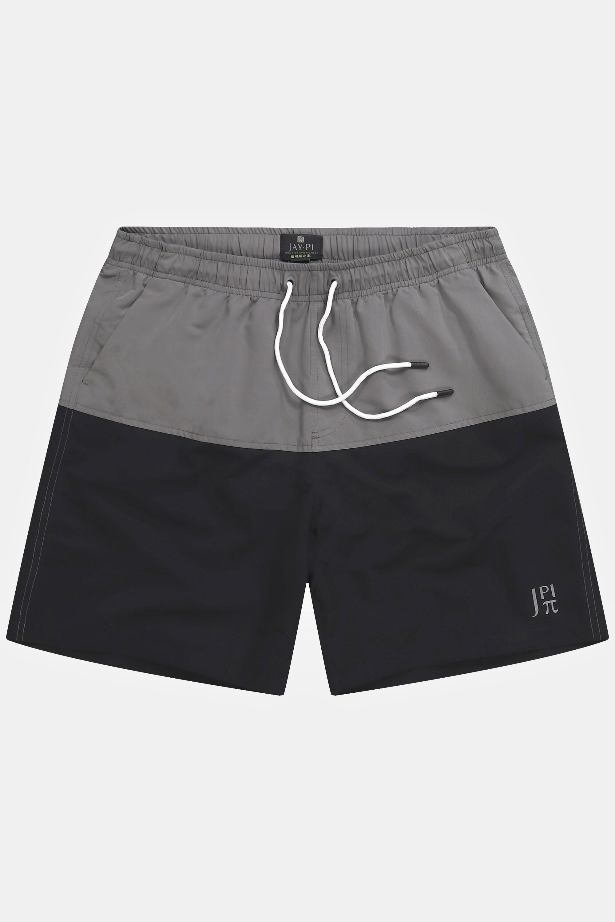 JP1880 JAY-PI große Größen JAY-PI Badeshorts, Beachwear, Elastikbund, zweifarbig XL 811754100-XL