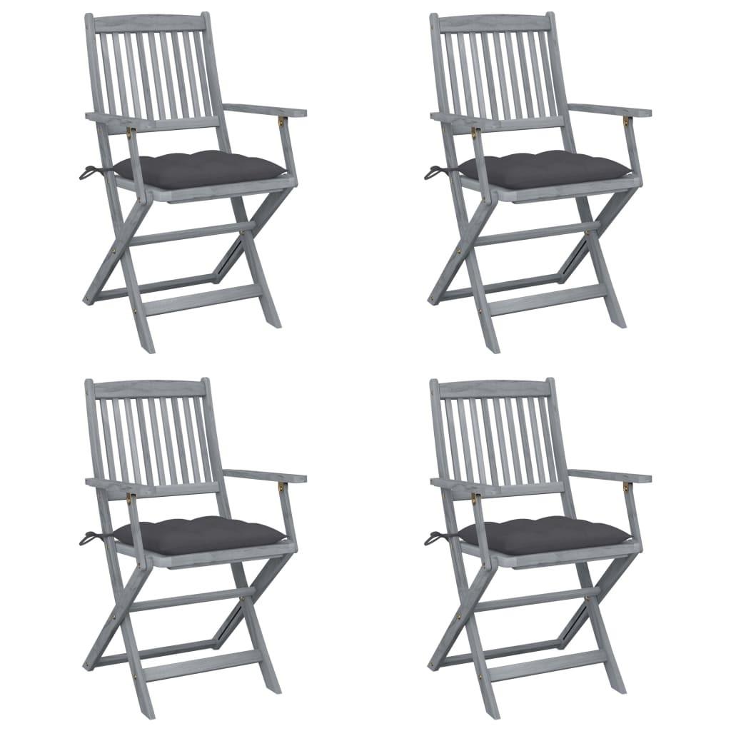 VidaXL Gartenstuhl akazienholz