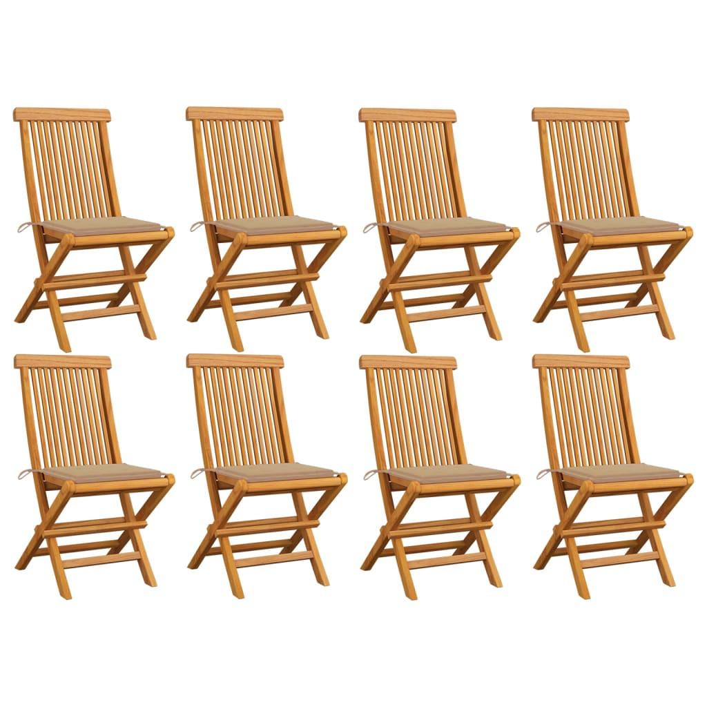 VidaXL Gartenstuhl holz