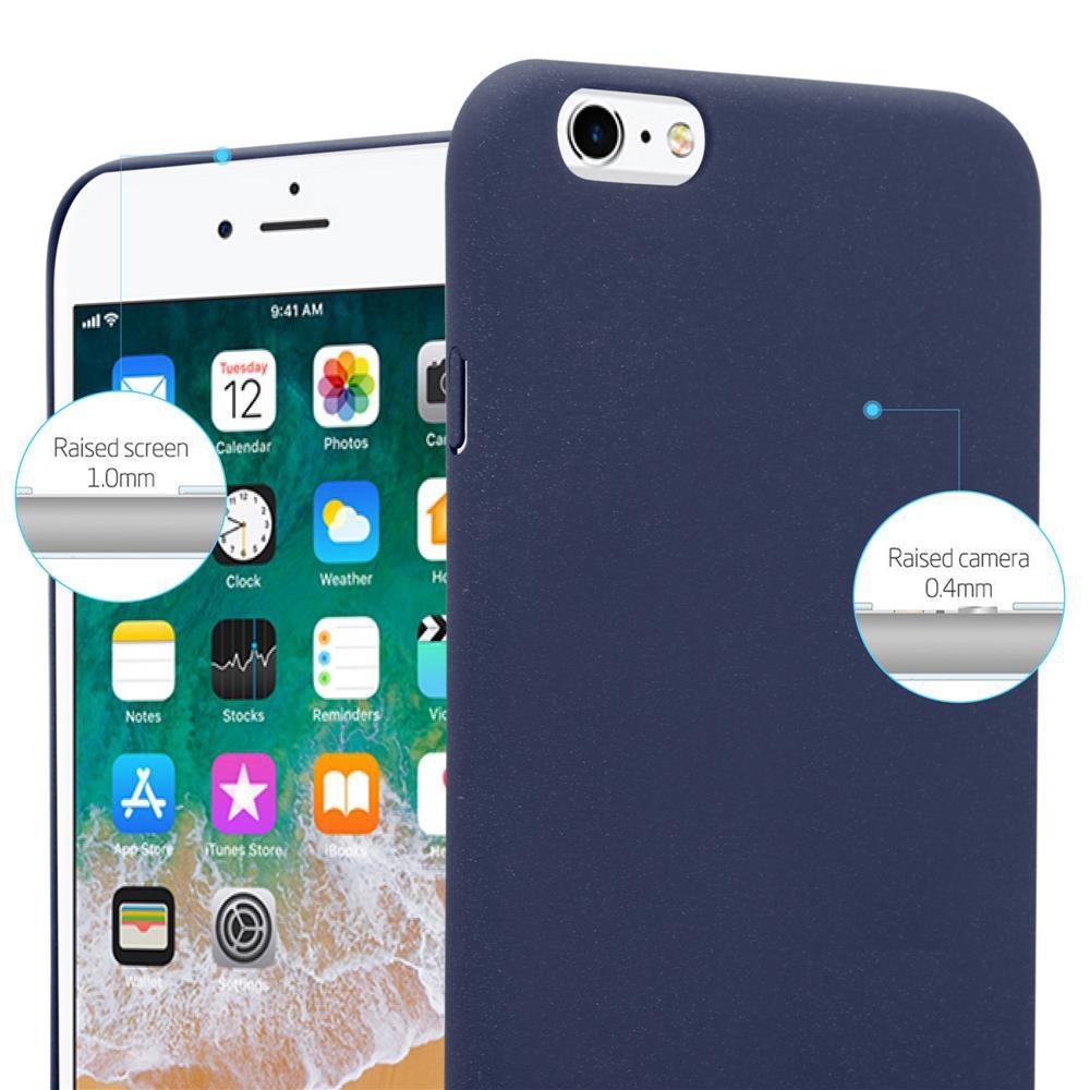 Cadorabo Hülle für Apple iPhone 6 PLUS 6S PLUS Hard Case in Frosted Optik