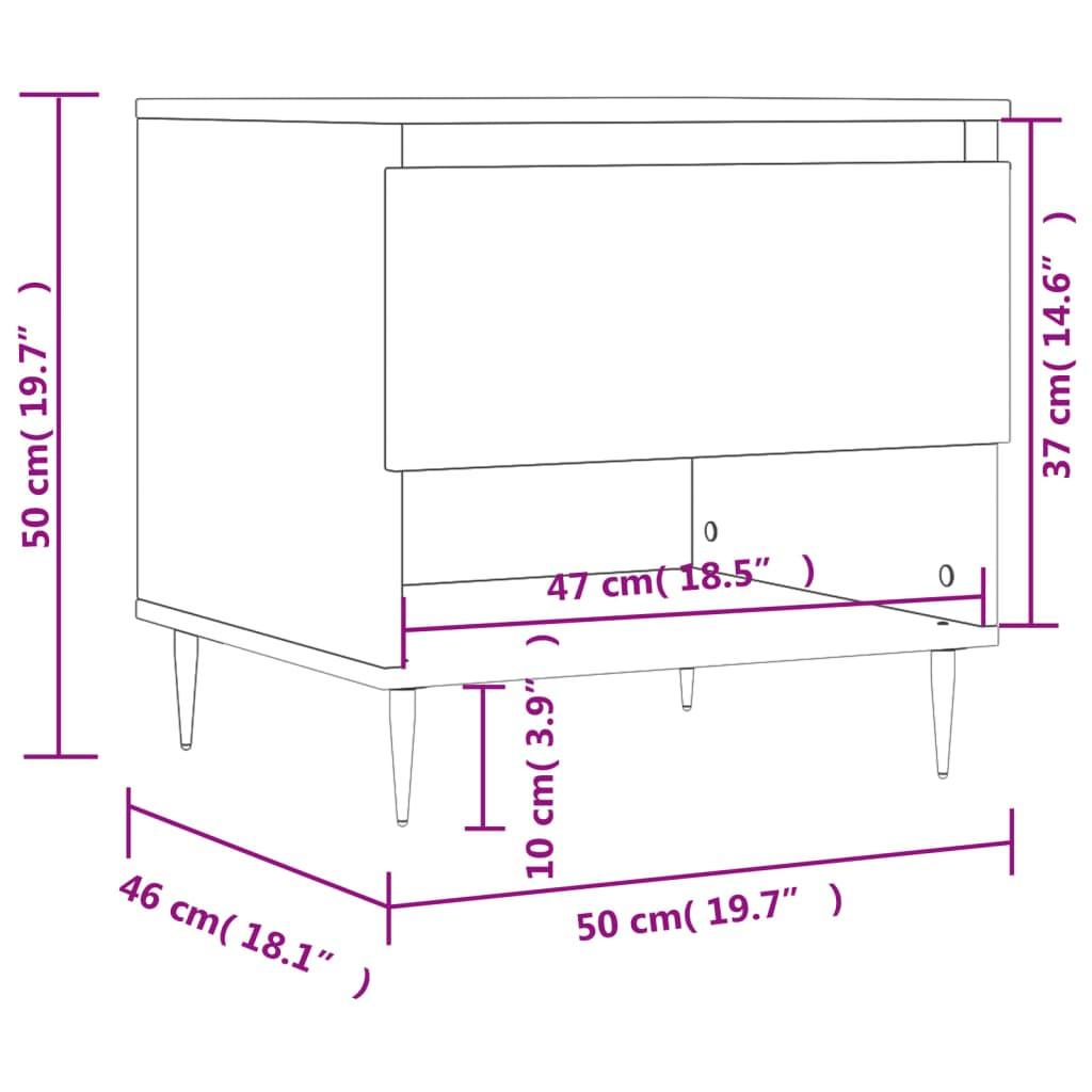 VidaXL Couchtisch holzwerkstoff