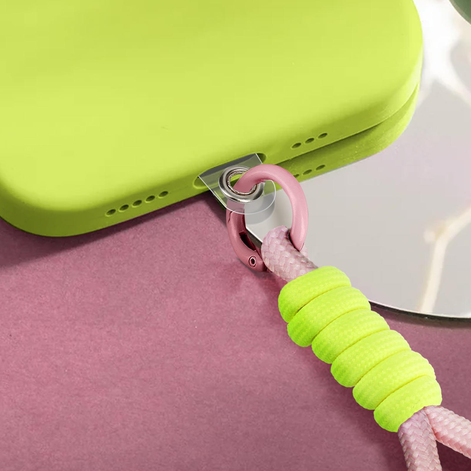 Avizar LoopLock Schlaufe Pudderrosa / Neongelb