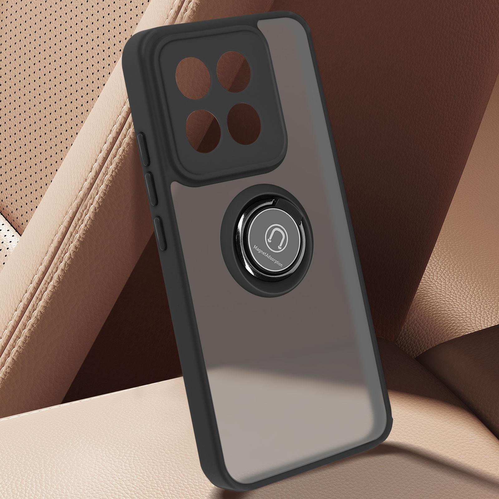 Avizar Ring-Hülle Xiaomi 14 Schwarz