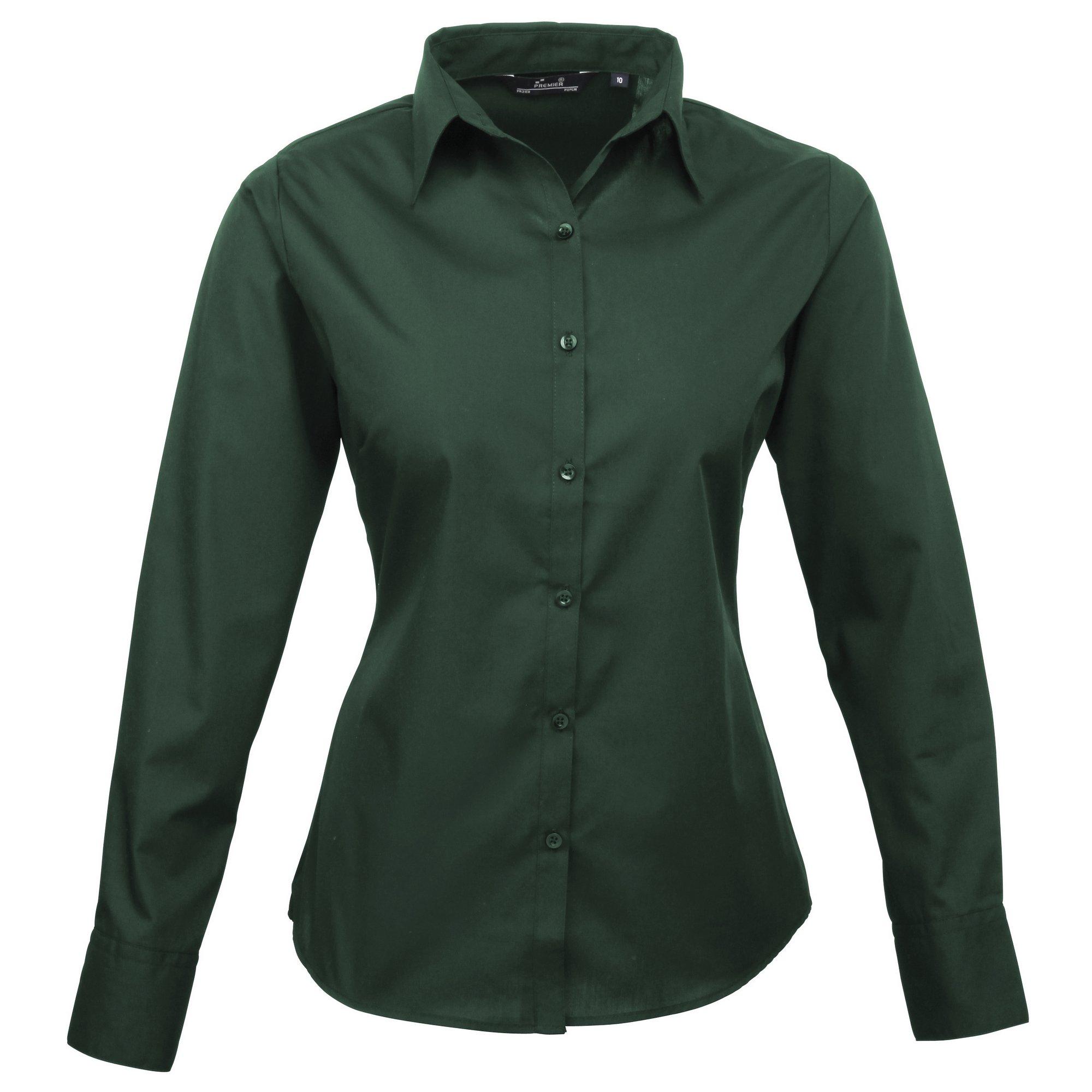 PREMIER Langärmlige Button Down Bluse