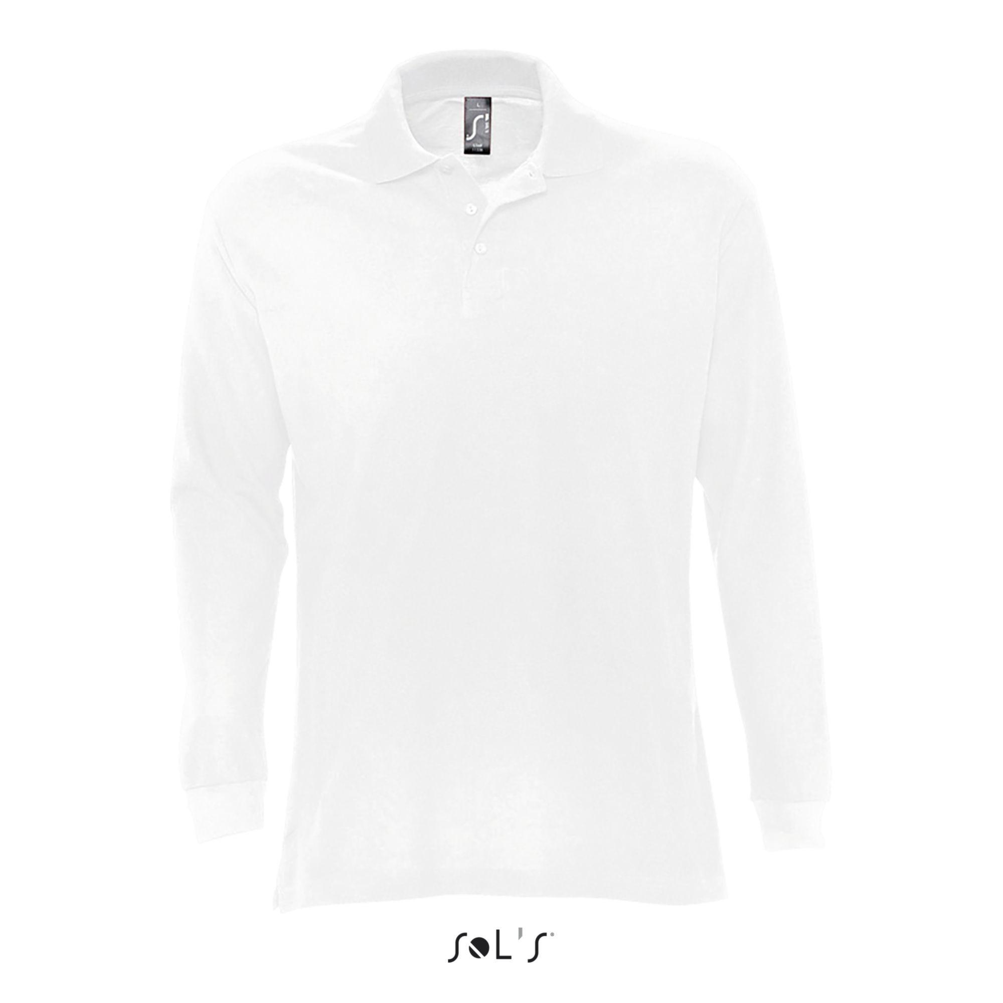 SOLS Star Langarm Polohemd