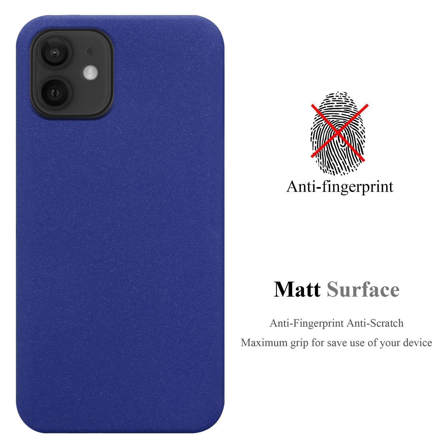 Cadorabo Hülle für Apple iPhone 12 MINI TPU Silikon Frosted