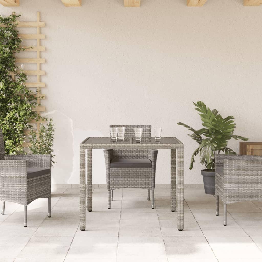 VidaXL Gartentisch poly-rattan