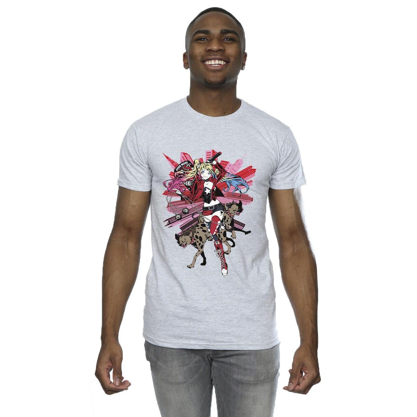 DC COMICS Harley Quinn Grafikdruck T-Shirt