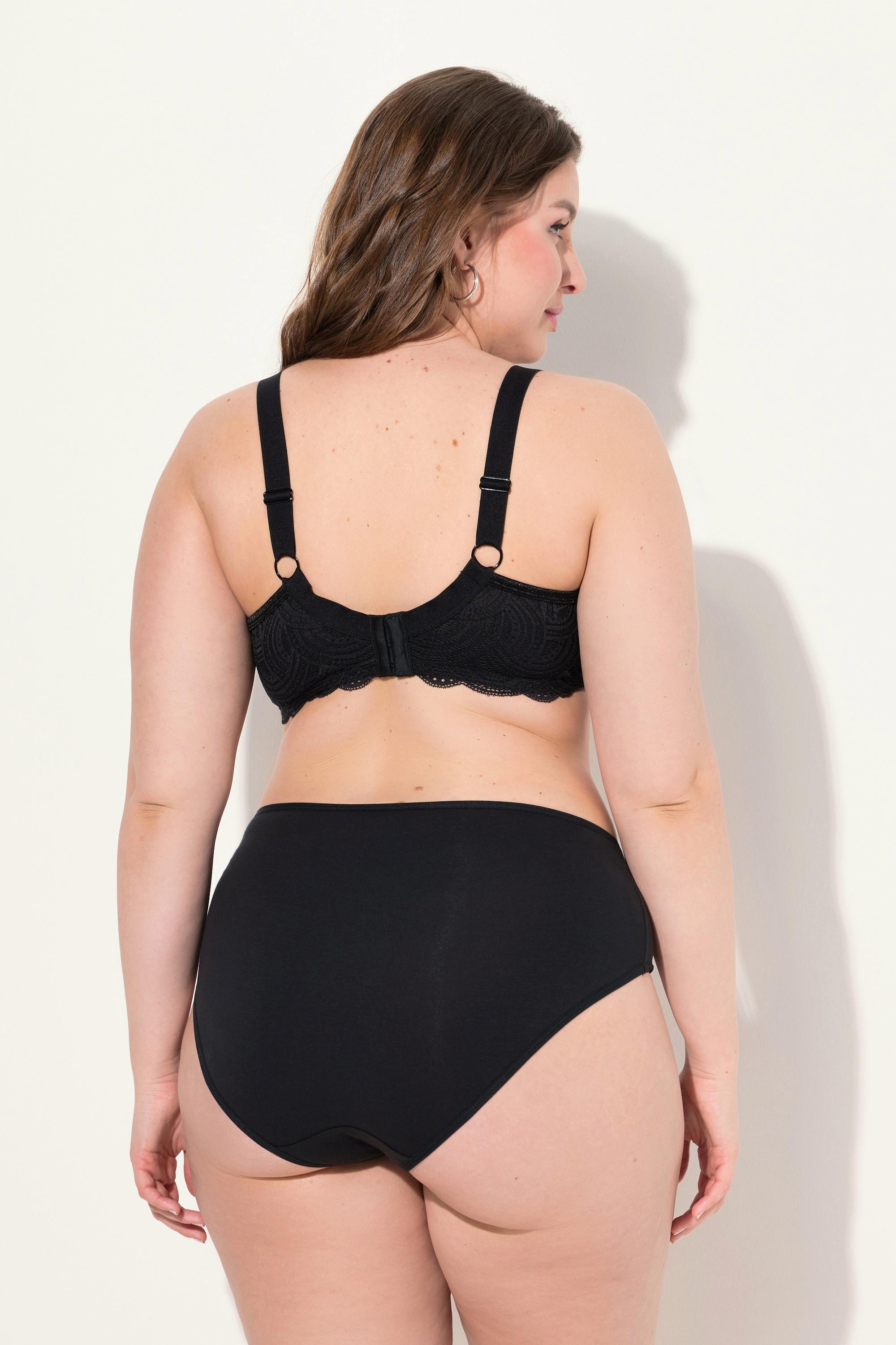 Ulla Popken Spacer-BH Zoe, Bügel, Spitze, Cup C - D