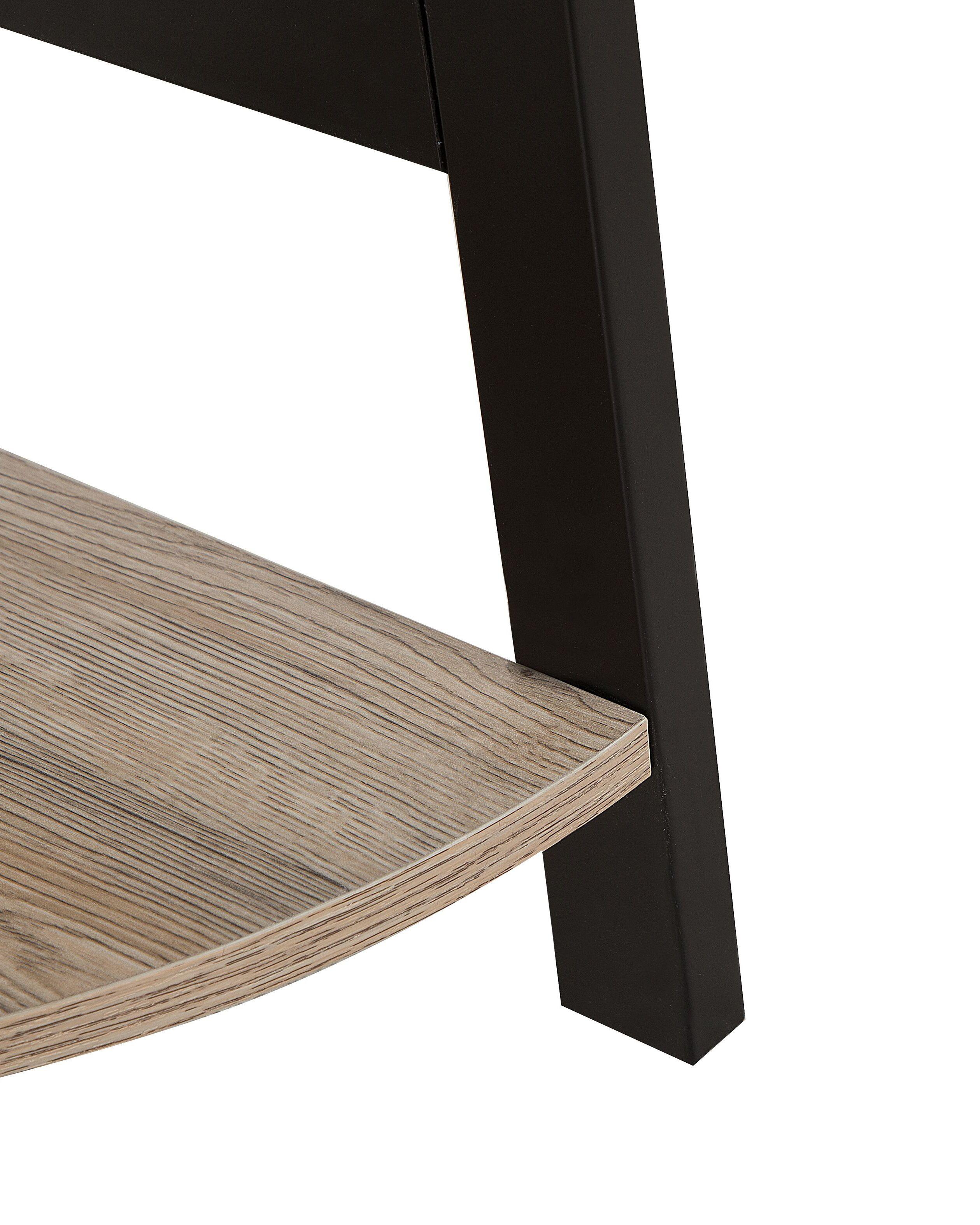 Beliani Eckregal mit 5 Ebenen aus MDF-Platte Retro BEXLEY