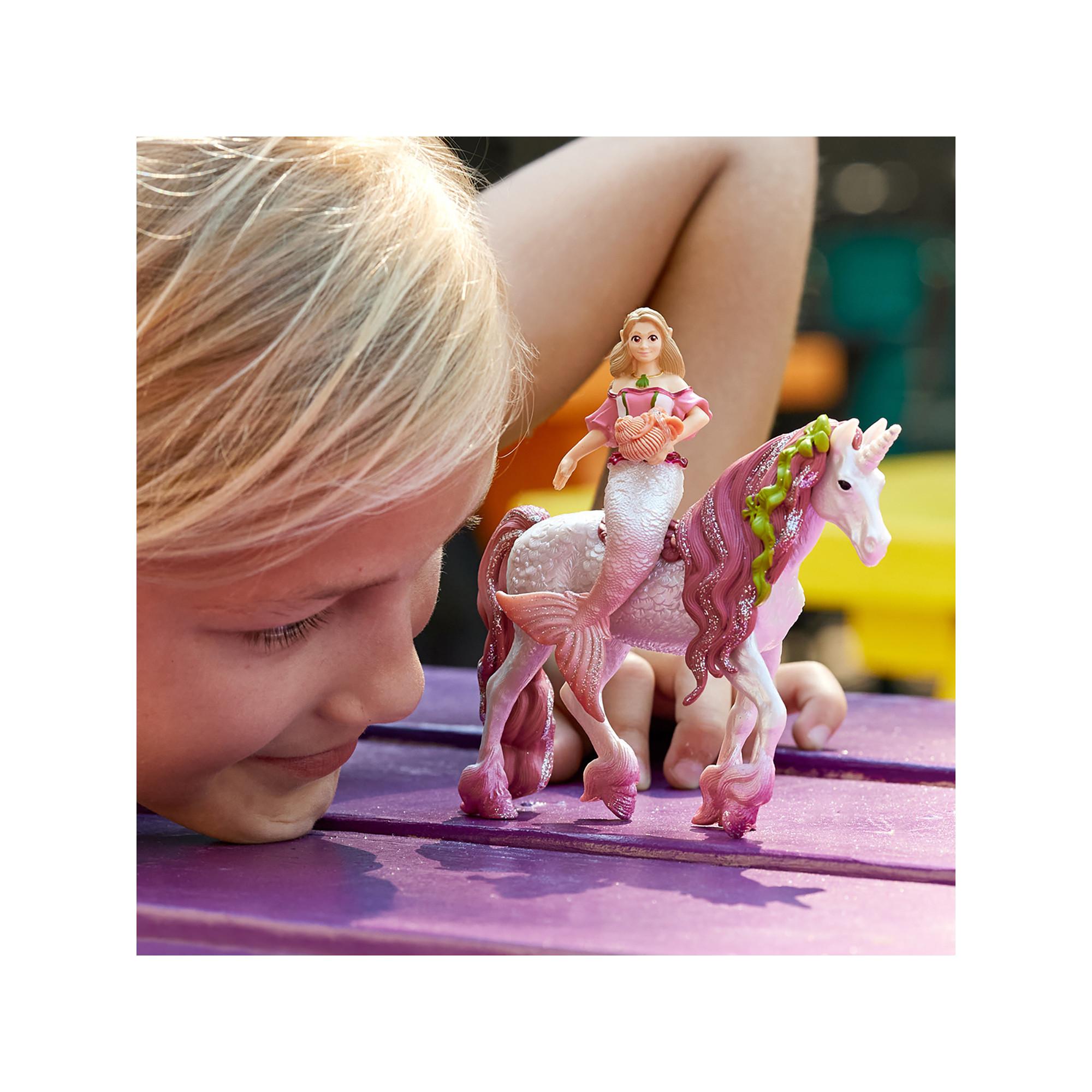 Schleich 70593 Meerjungfrau-Feya auf Unterwassereinhorn
