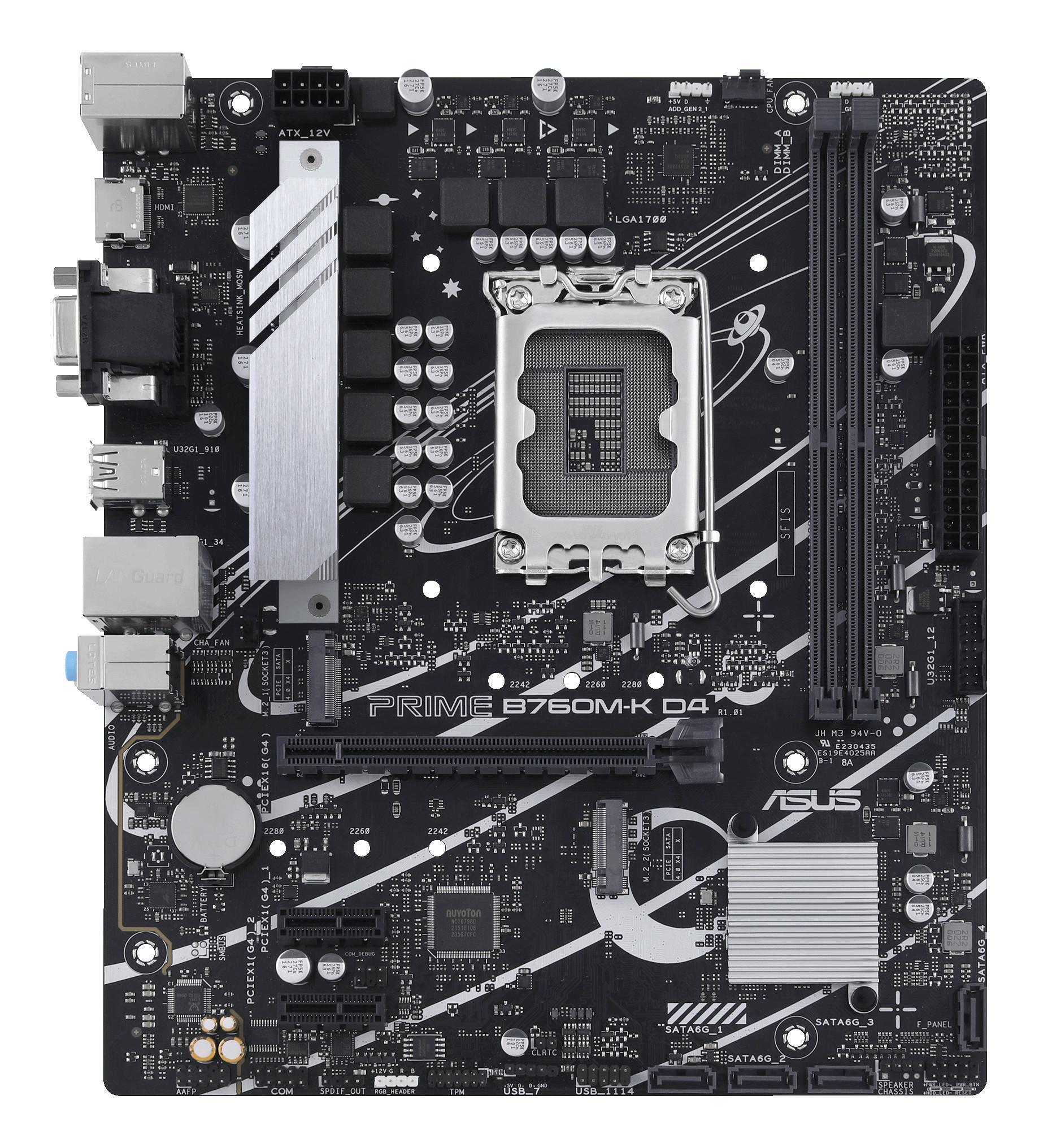 ASUS PRIME B760M K D4