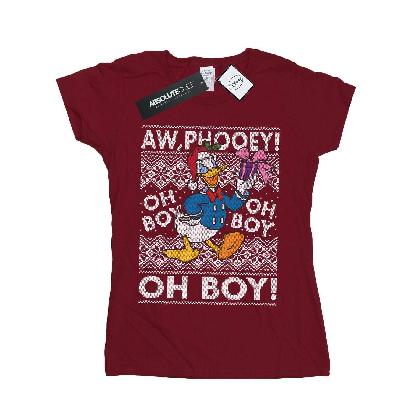 Disney Donald Duck Christmas Aw Phooey T-Shirt