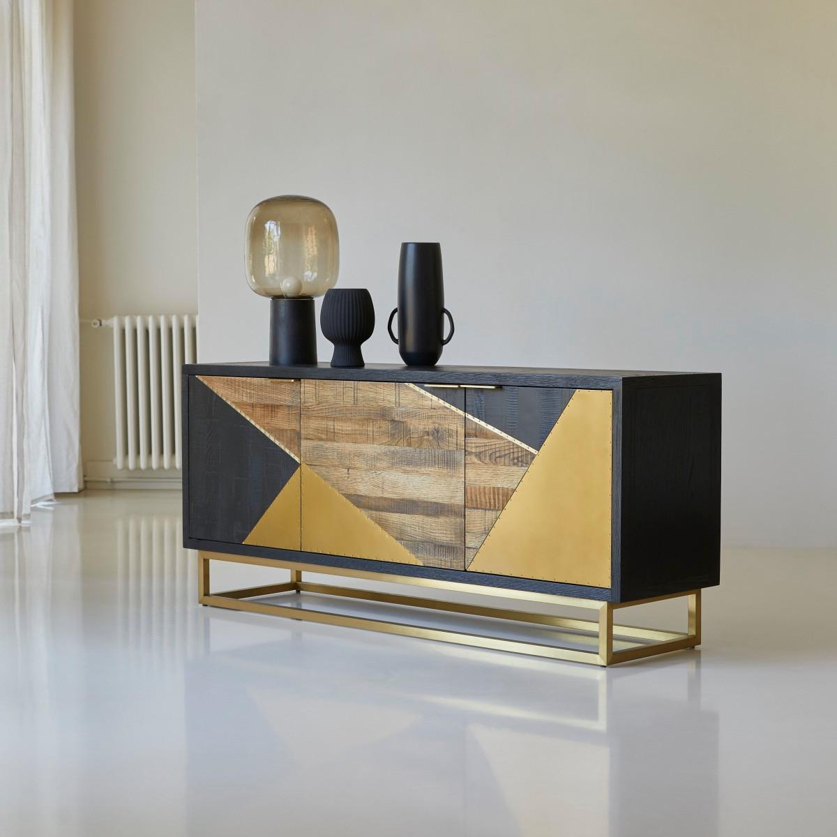 Tikamoon TV-Schrank aus Eiche 160 cm Oscar