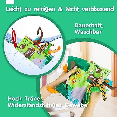 Activity-board Stoffbuch für Babys, Interaktives Bilderbuch