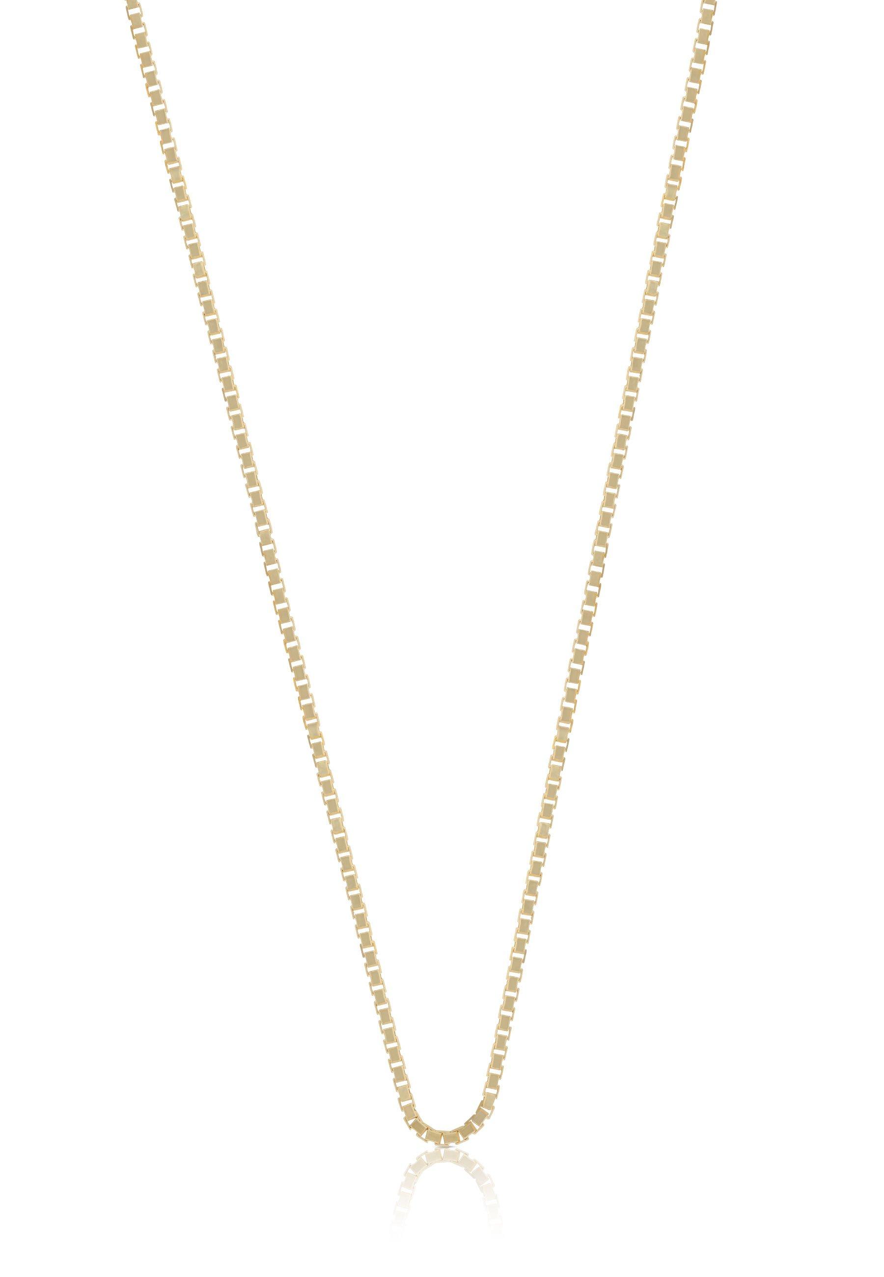 MUAU Schmuck Collier Venezianer Gelbgold 750, 1.4mm, 40cm