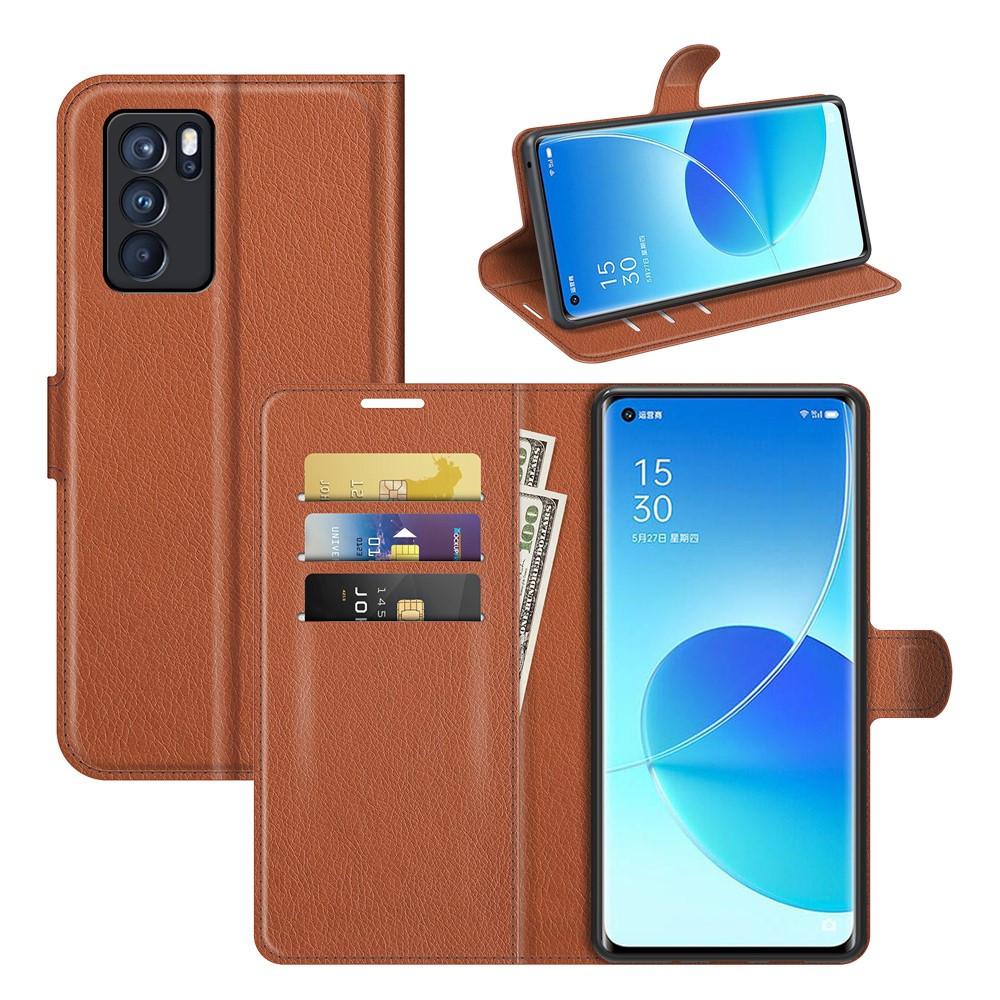 Cover-Discount OPPO Reno6 Pro - Leder Etui Hülle