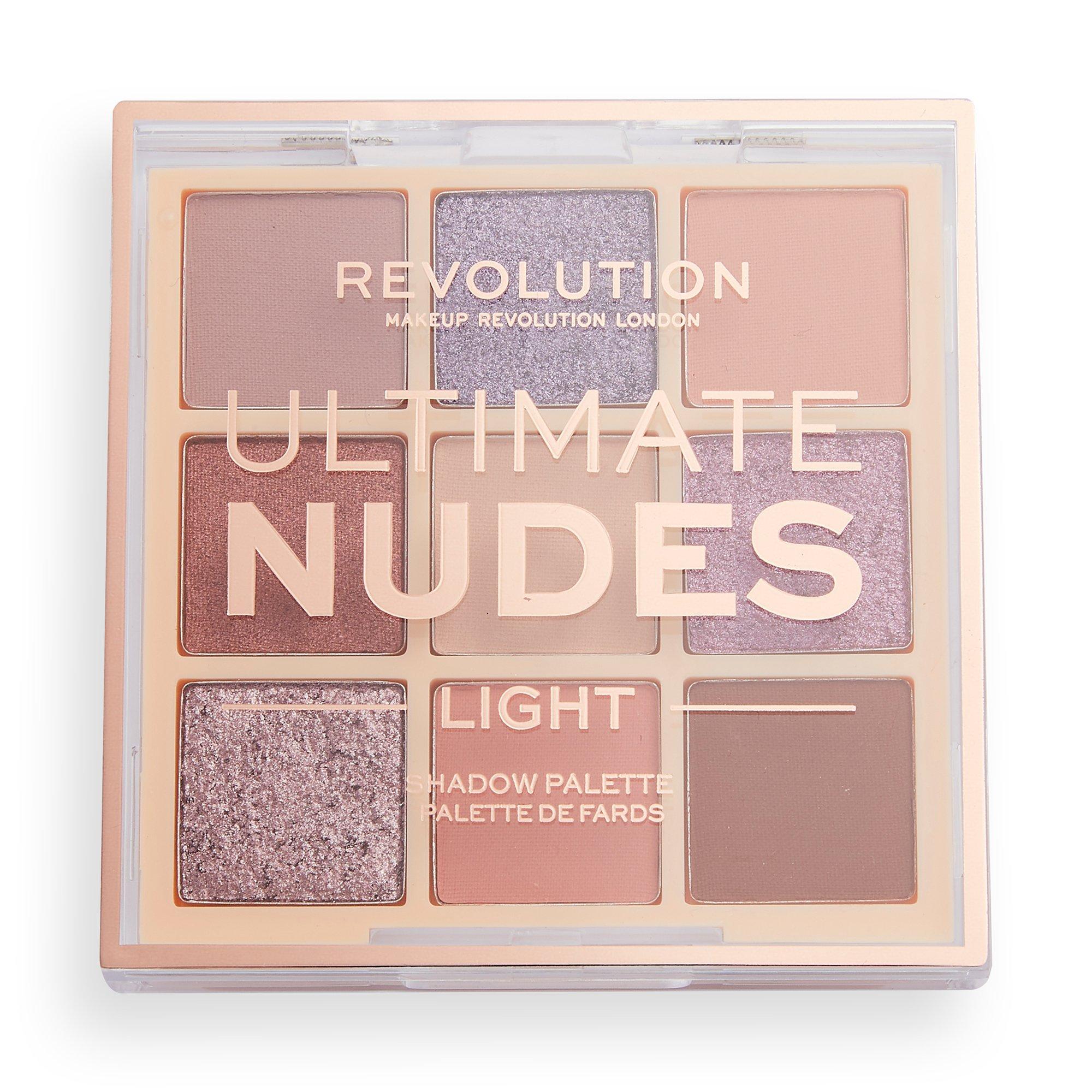 Revolution Ultimate Nudes Shadow Palette Light
