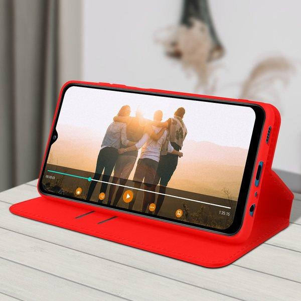 Avizar Classic Cover Samsung Galaxy A12 Rot