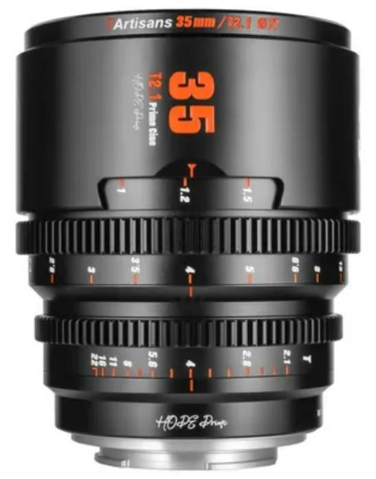7ARTISANS 7Artisans 35mm T2.1 Prime Cine (Fuji X) Schwarz