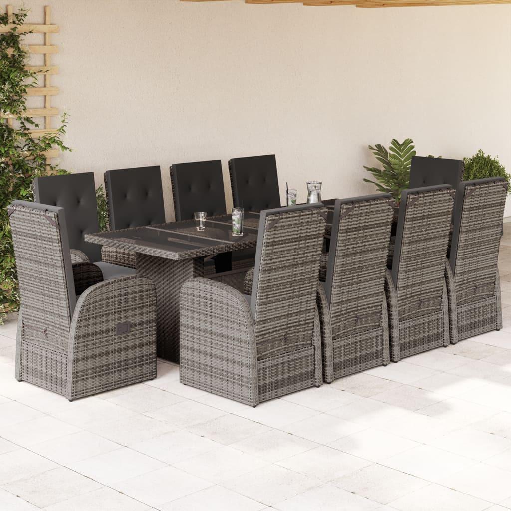 VidaXL Garten essgruppe poly-rattan