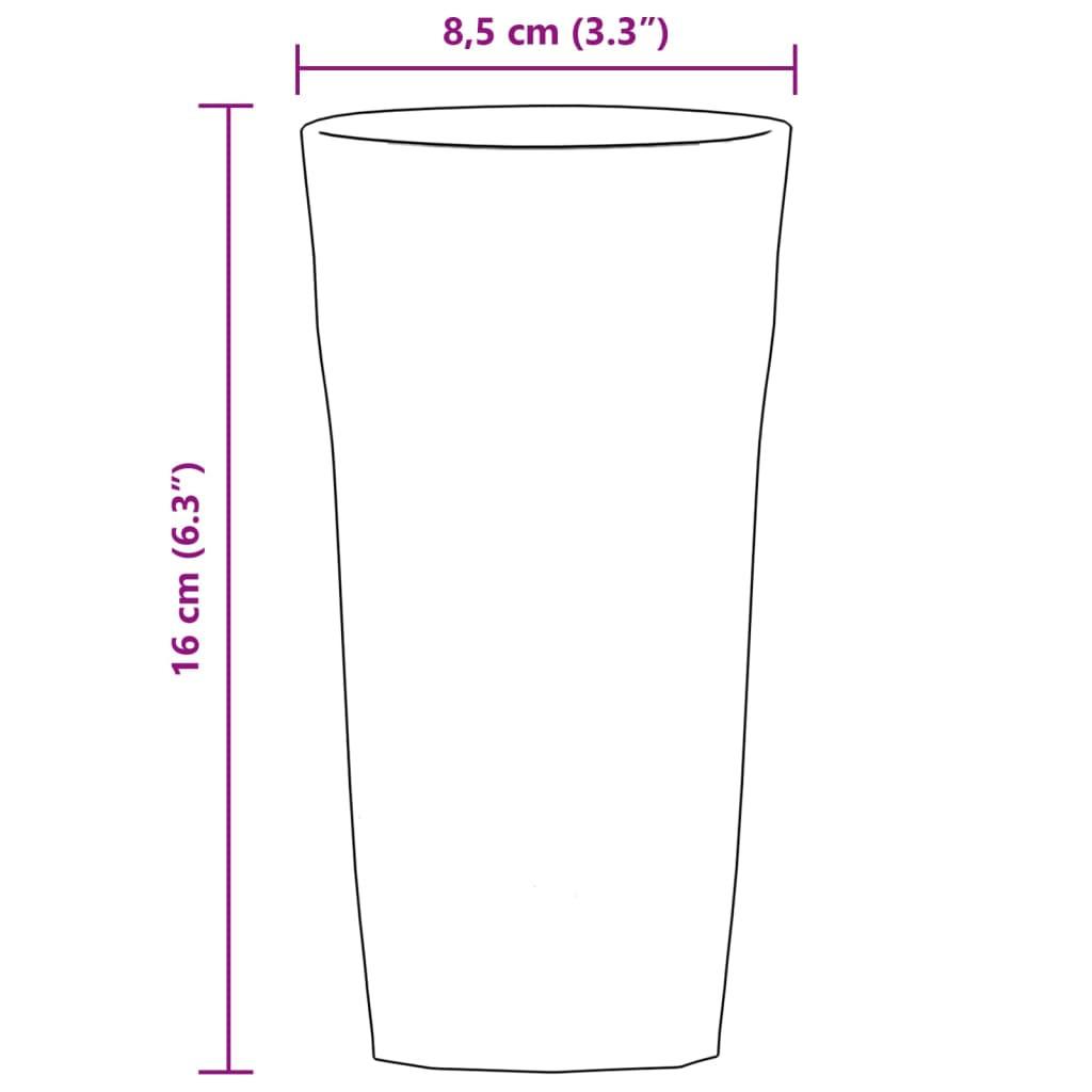 VidaXL Bierglas glas