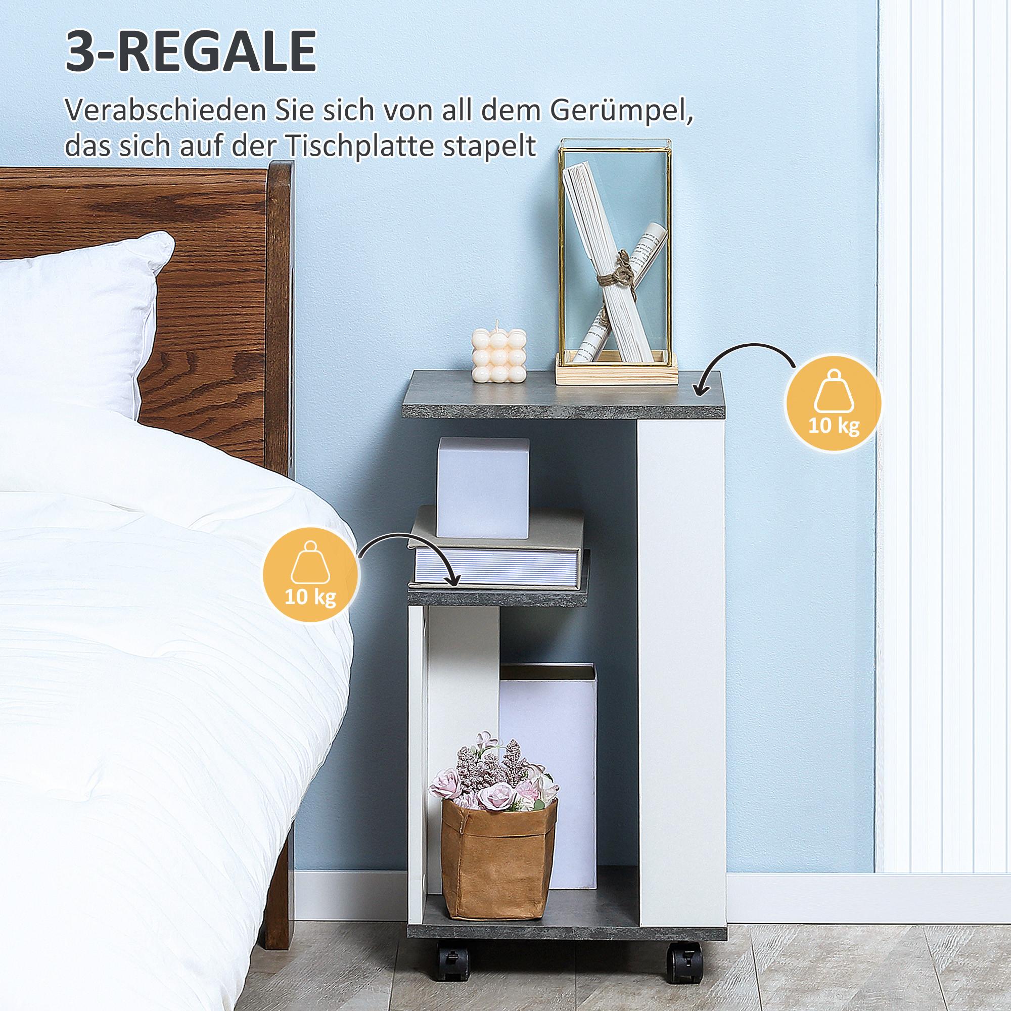 HOMCOM Beistelltisch