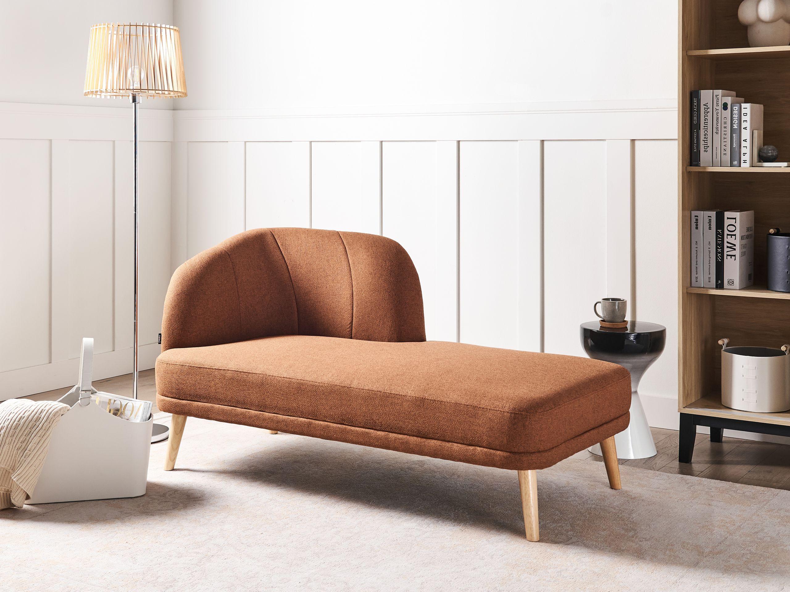 Beliani Linksseitige Chaiselounge aus Polyester Klassisch TANLAY