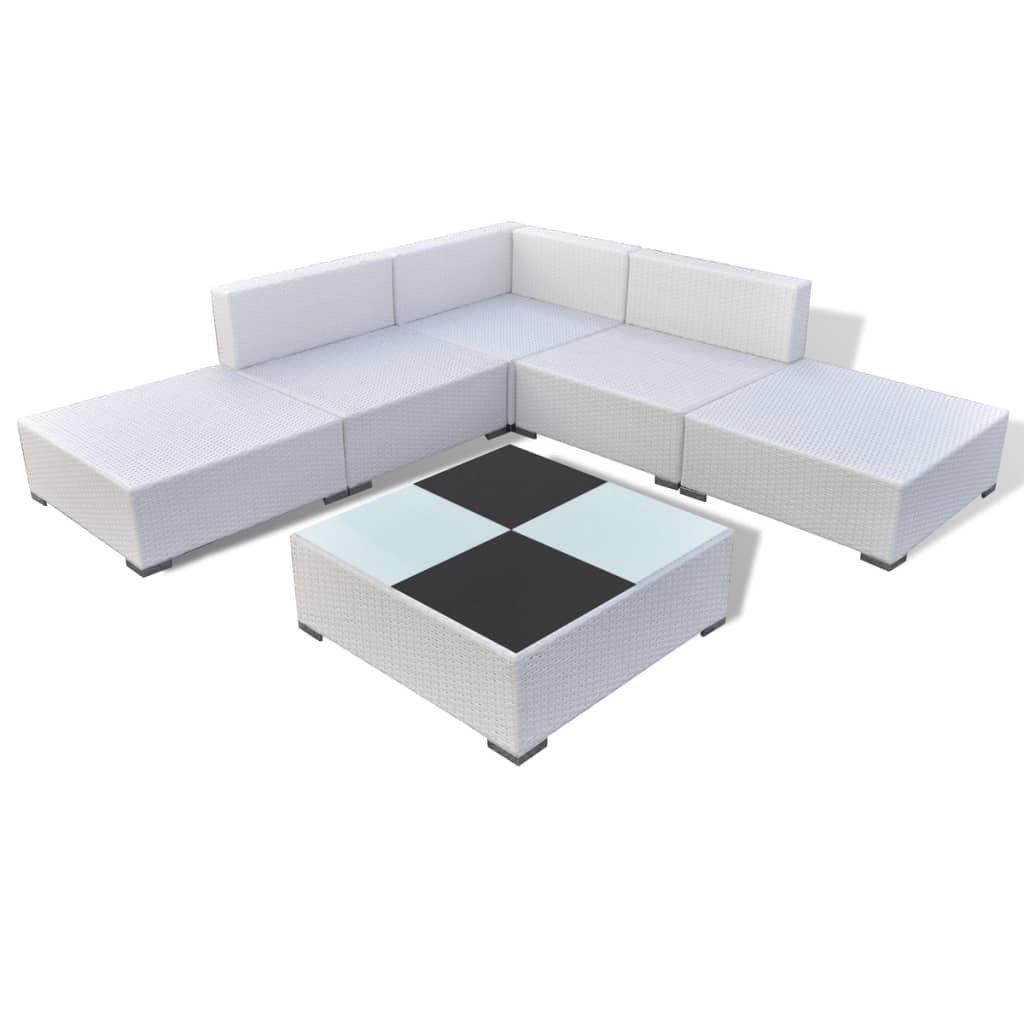 VidaXL Gartenmöbel set poly-rattan